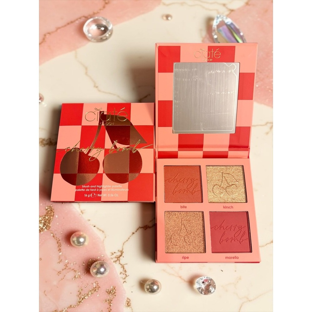 Ciaté - London Cherry Bomb Blush and Highlighter Palette - *NIB*